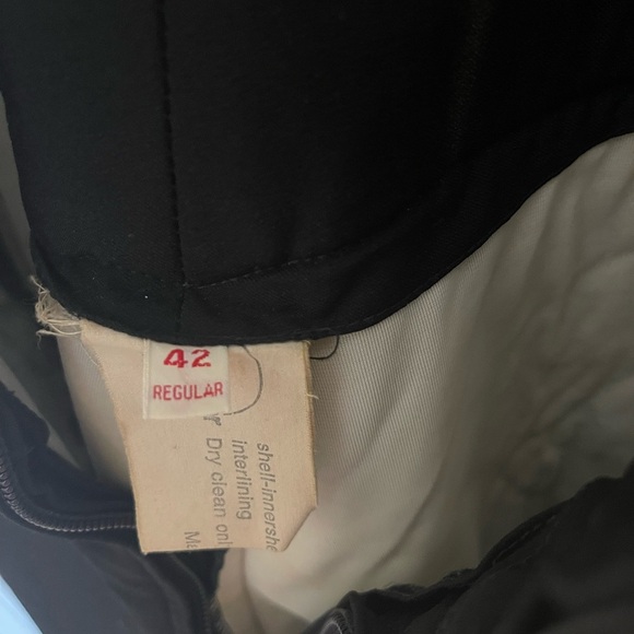 Vintage BOGNER Women's Insulated Black Pants with Bib Ski Snow - Picture 6 of 7